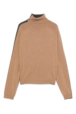 Beige and grey cashmere  jumper SEMI COUTURE | Y5WD16V34X